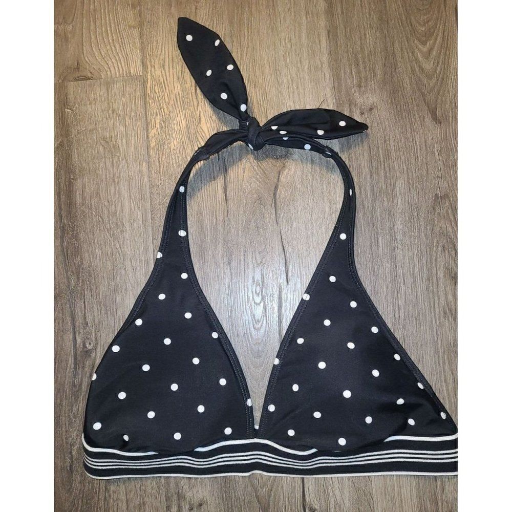NWOT CHAPS Haulter Bikini Top Size 12